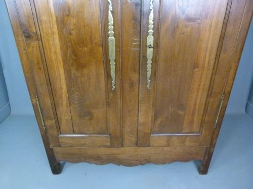fig 5. Charming Late 18th Century French Provincial Chestnut Armoire