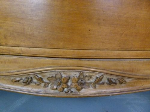 fig 2. Elegant French Carved Walnut Chest Of Drawers