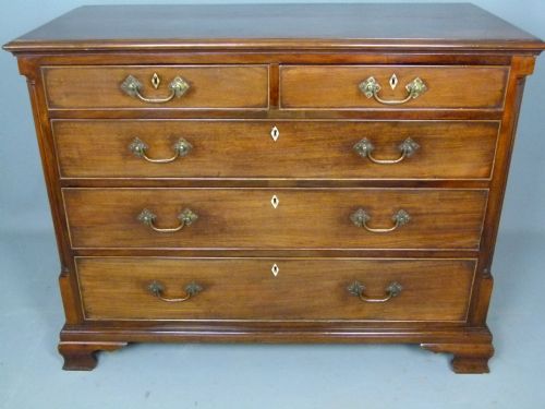 fig 1. Georgian Mahogany Chest Of Drawers c1760