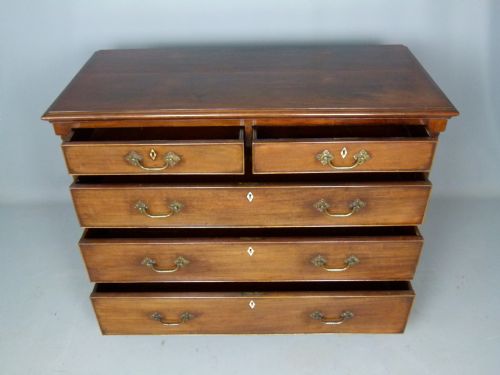 fig 2. Georgian Mahogany Chest Of Drawers c1760