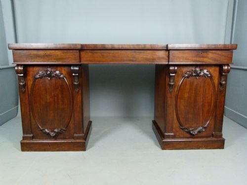Early Victorian Mahogany Sideboard C1850