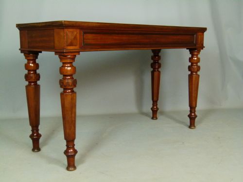 fig 1. 19th Century Mahogany Hall Side Table C. Nosotti