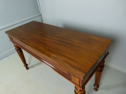 fig 3. 19th Century Mahogany Hall Side Table C. Nosotti