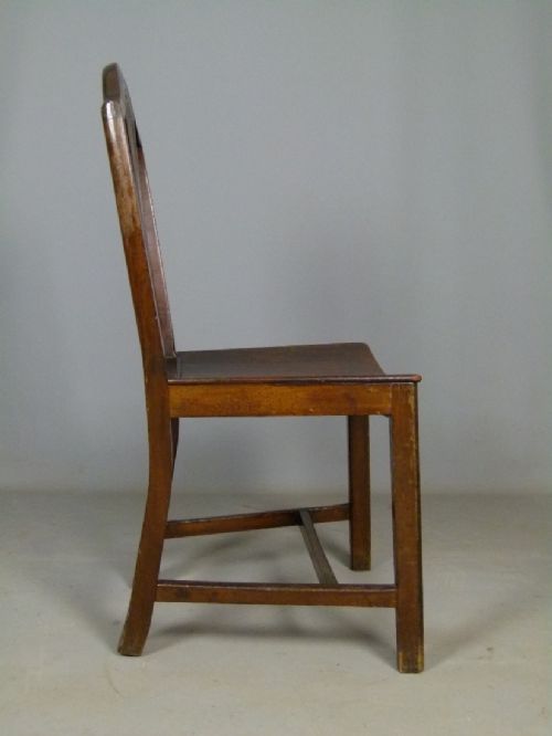 fig 1. Georgian Hepplewhite Mahogany Country Chair c1780