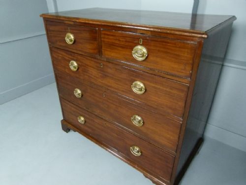 fig 2. Georgian Mahogany Chest Of Drawers