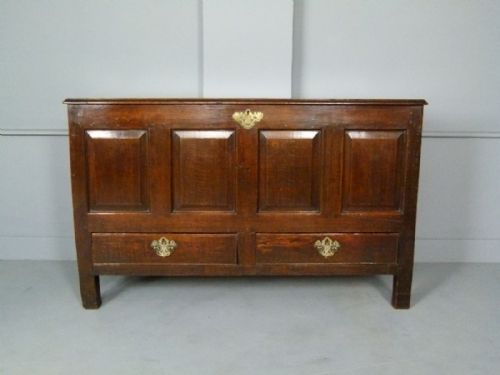 fig 1. Georgian Oak Mule Chest