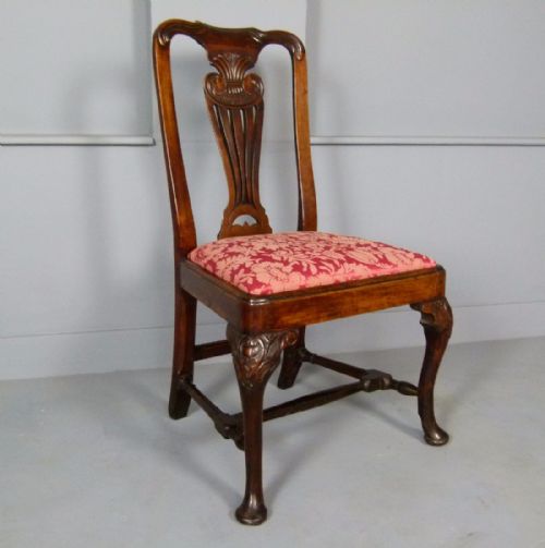 George I Walnut Side Chair C1715