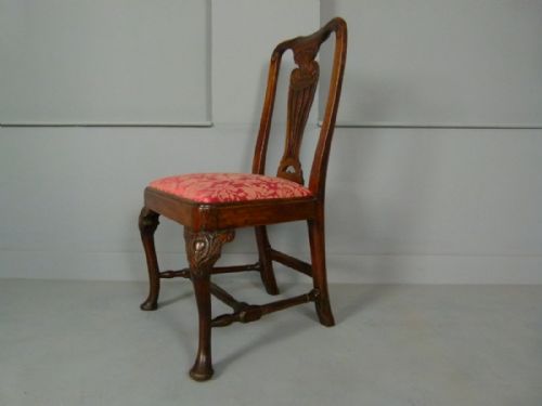 fig 3. George I Walnut Side Chair c1715