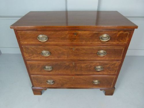 fig 2. Georgian Mahogany Chest Of Drawers