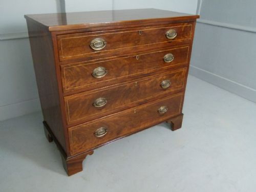 fig 3. Georgian Mahogany Chest Of Drawers