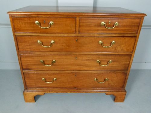 fig 2. Georgian Mahogany Chest Of Drawers c1760