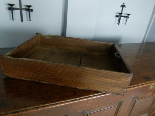fig 6. Large Georgian Oak Mule Chest