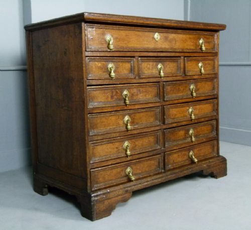 Handsome Late 17th Century Oak Chest of Drawers