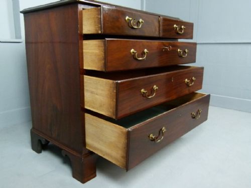 fig 2. Georgian Mahogany Chest Of Drawers c1760