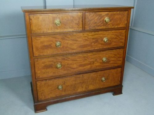 fig 1. Fine Quality Maple & Co Mahogany Chest Of Drawers