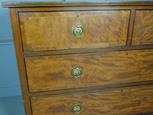 fig 2. Fine Quality Maple & Co Mahogany Chest Of Drawers