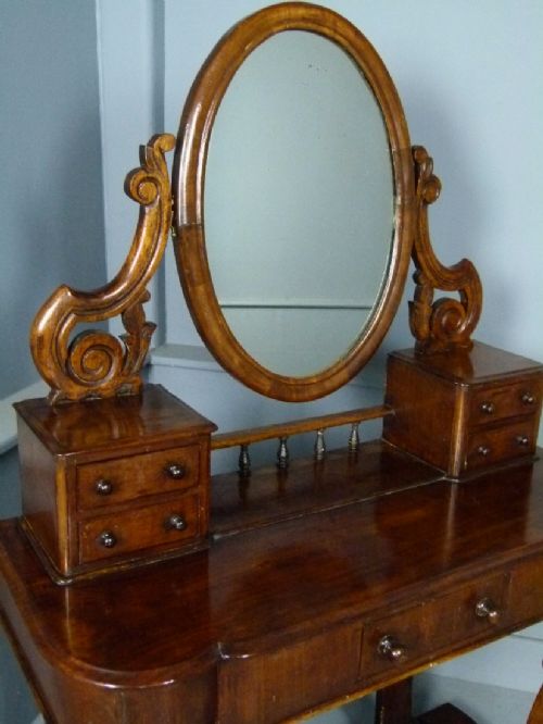 fig 2. A Very Sweet Small Victorian Mahogany Duchess Dressing Table