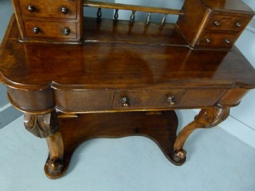 fig 3. A Very Sweet Small Victorian Mahogany Duchess Dressing Table