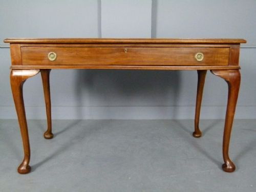 fig 2. Elegant Georgian Style Walnut Writing Table c1920