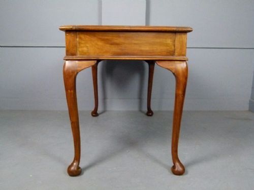fig 3. Elegant Georgian Style Walnut Writing Table c1920