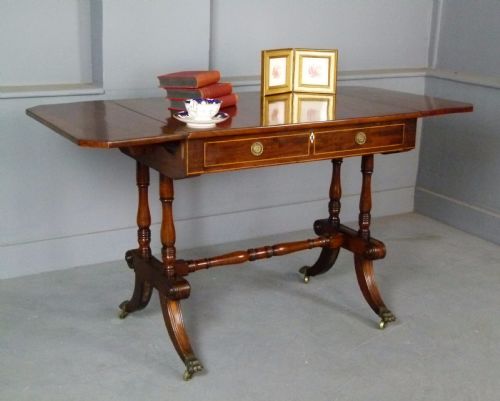 Elegant Regency Mahogany Pembroke Table