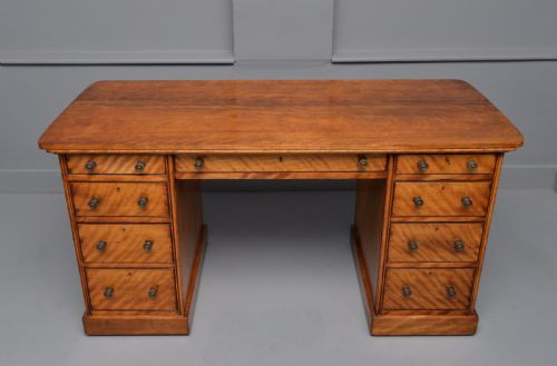 fig 2. Victorian Satinwood Desk