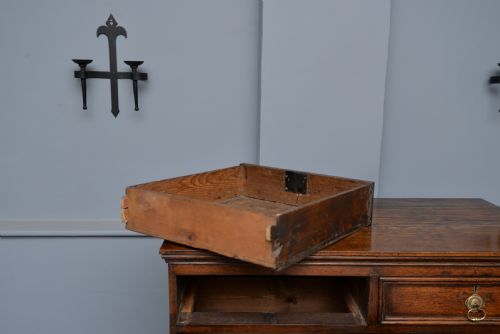 fig 2. Charming Early 18th Century Oak Chest Of Drawers