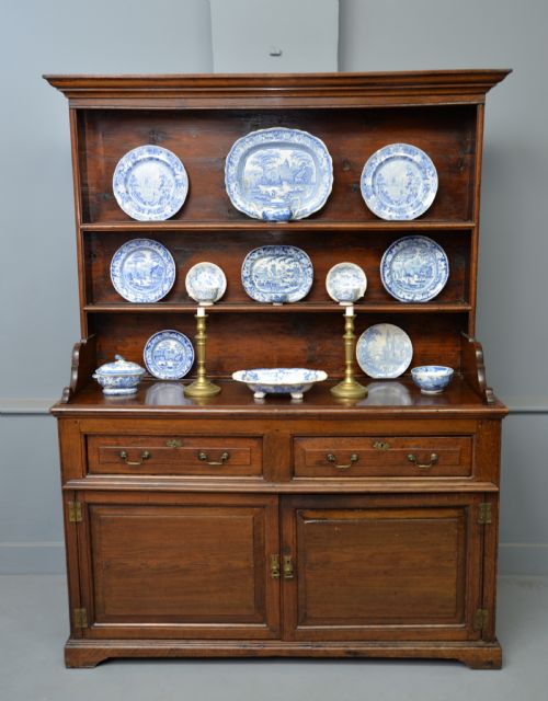 fig 1.  Georgian Solid Oak Dresser