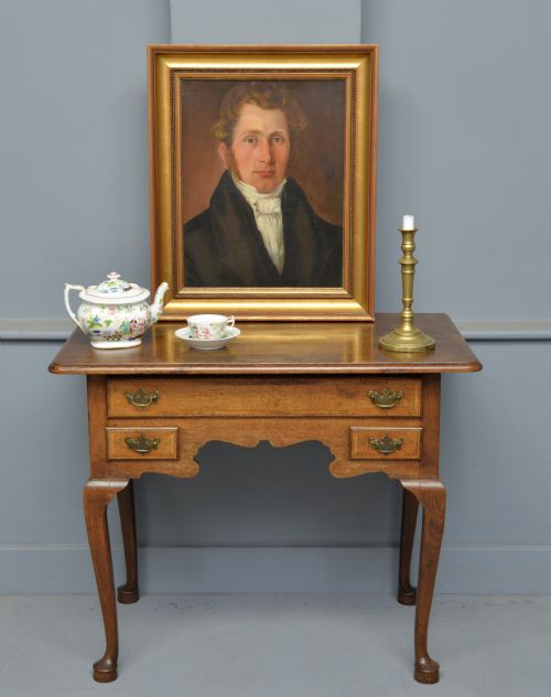 fig 1. Charming Georgian Oak Low-Boy