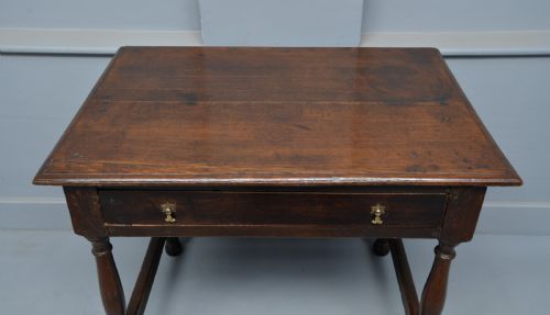 fig 3. Charming 17th Century Oak Side Table