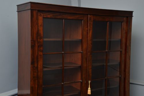 fig 2. Early 19th Century Mahogany Glazed Bookcase