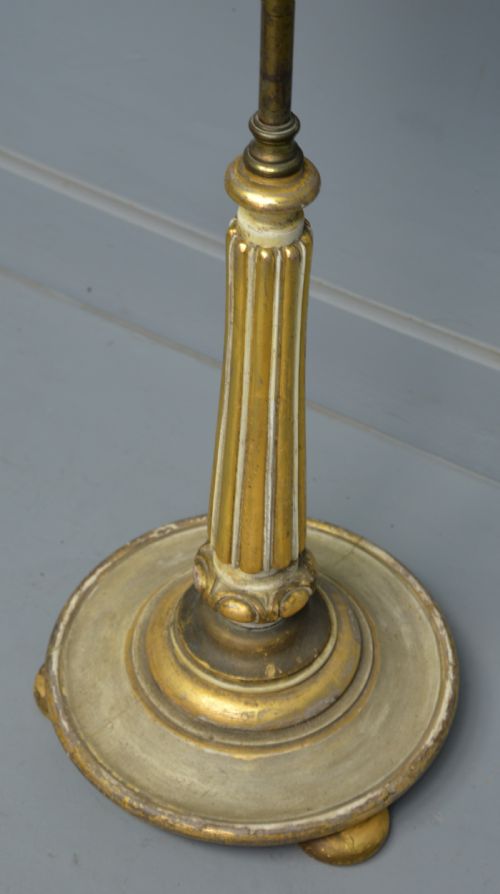 fig 3. Regency Parcel Gilt Tapestry Pole Fire Screen