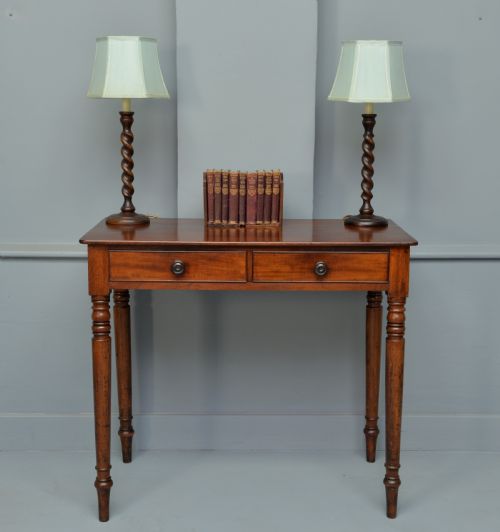 Regency Mahogany Side Hall Table