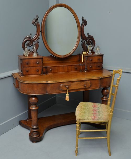 fig 2. Victorian Mahogany Duchess Dressing Table