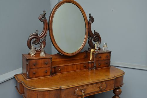 fig 3. Victorian Mahogany Duchess Dressing Table