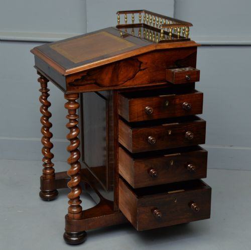 William IV Rosewood Davenport Desk