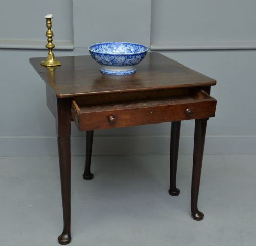 fig 1. Unusual George III Cuban Mahogany Side Table