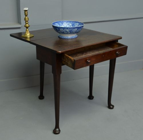 fig 2. Unusual George III Cuban Mahogany Side Table