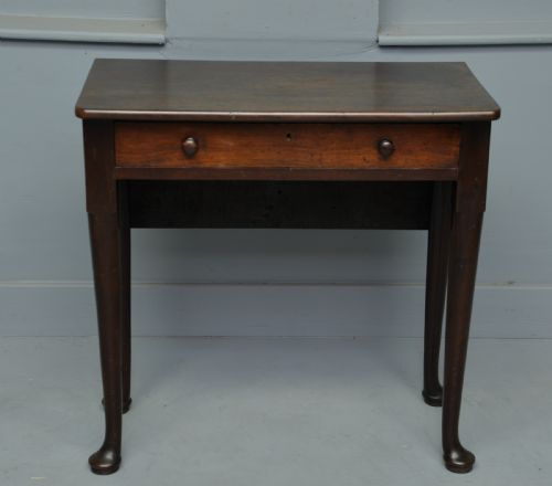 fig 3. Unusual George III Cuban Mahogany Side Table