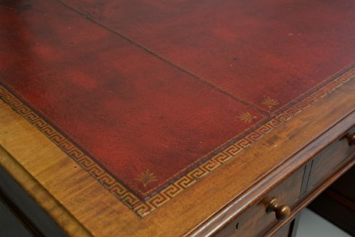 fig 4. Victorian Mahogany Partners Desk