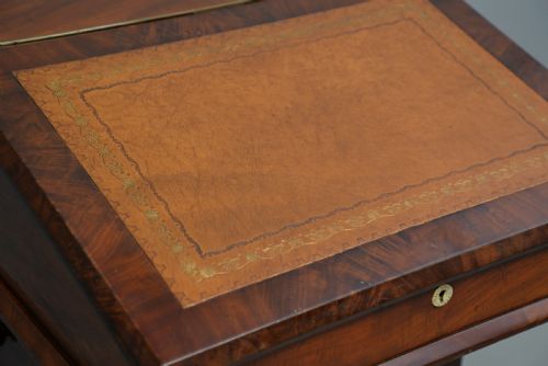 WILLIAM IV MAHOGANY DAVENPORT DESK - ADDITIONAL PHOTO 8