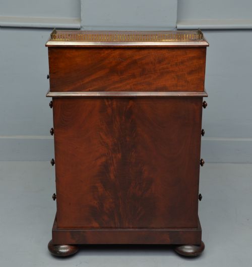 WILLIAM IV MAHOGANY DAVENPORT DESK - ADDITIONAL PHOTO 16