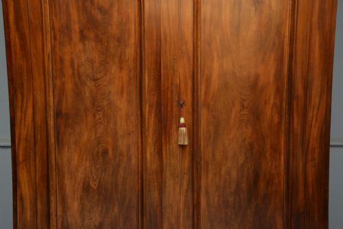 fig 3. Early Victorian Mahogany Wardrobe