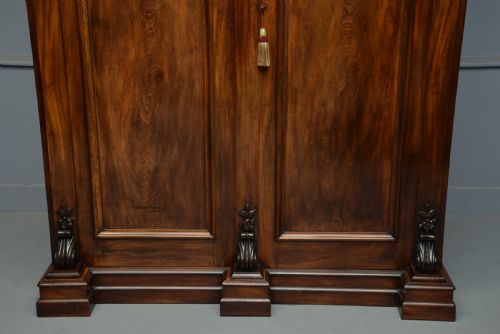 fig 4. Early Victorian Mahogany Wardrobe