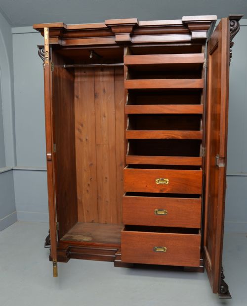 fig 5. Early Victorian Mahogany Wardrobe