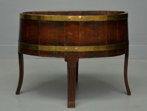 Georgian Revival - Victorian Oak Wine Cooler