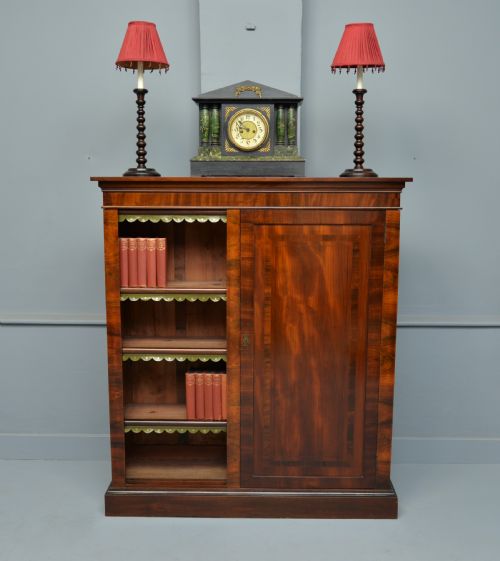 fig 3. Elegant Victorian Mahogany Bookcase