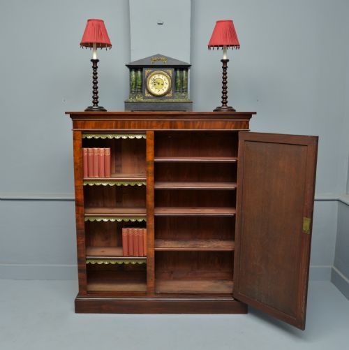 fig 4. Elegant Victorian Mahogany Bookcase