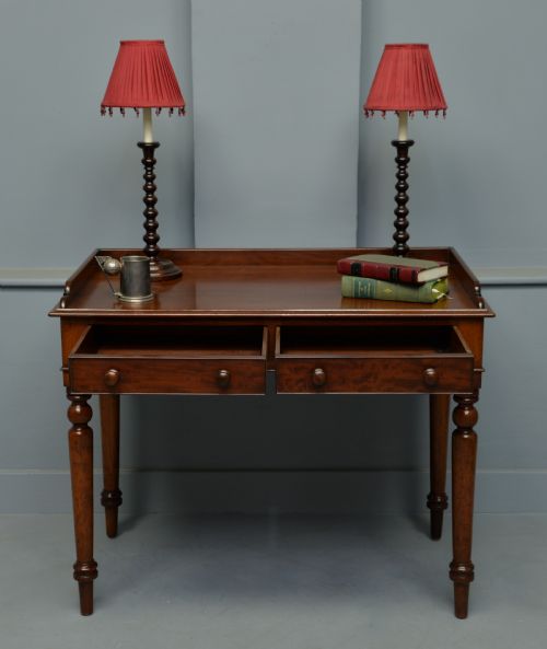 fig 1. Victorian Mahogany Writing Table