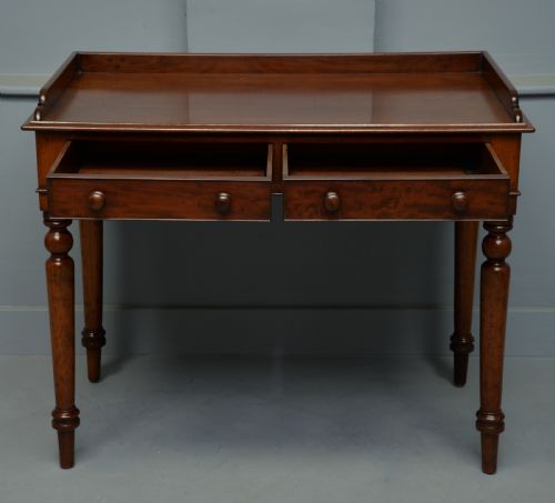 fig 2. Victorian Mahogany Writing Table